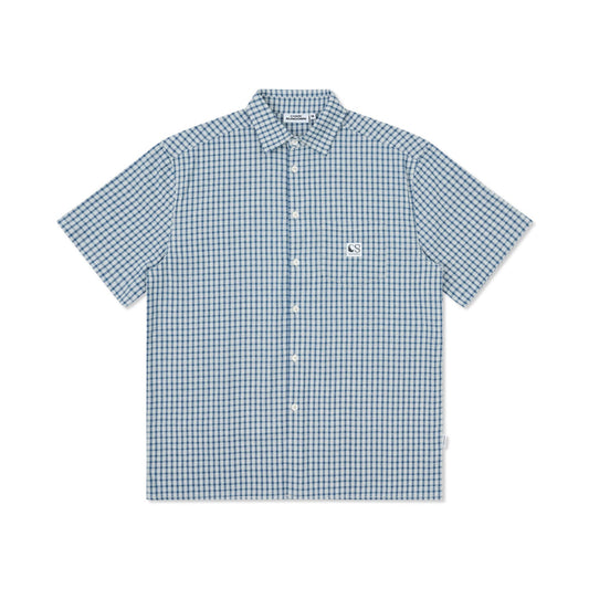 Found Missing Shirt, Blue / White