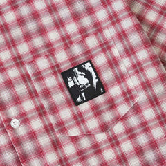 Brain Power Plaid Shirt, Red