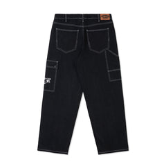 Helix Jeans, Washed Black
