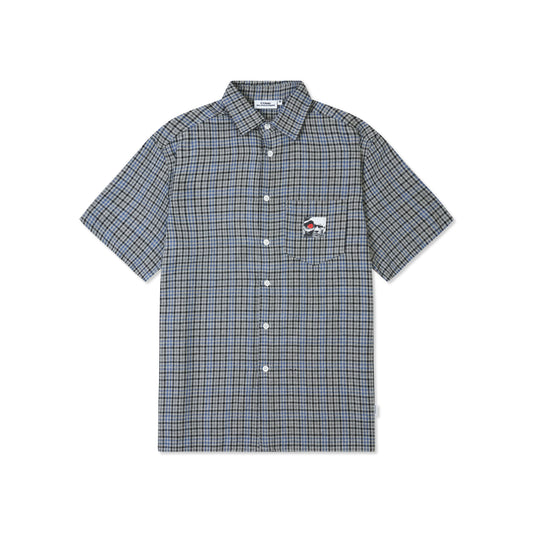 Hole In The Head Shirt, Grey / Blue