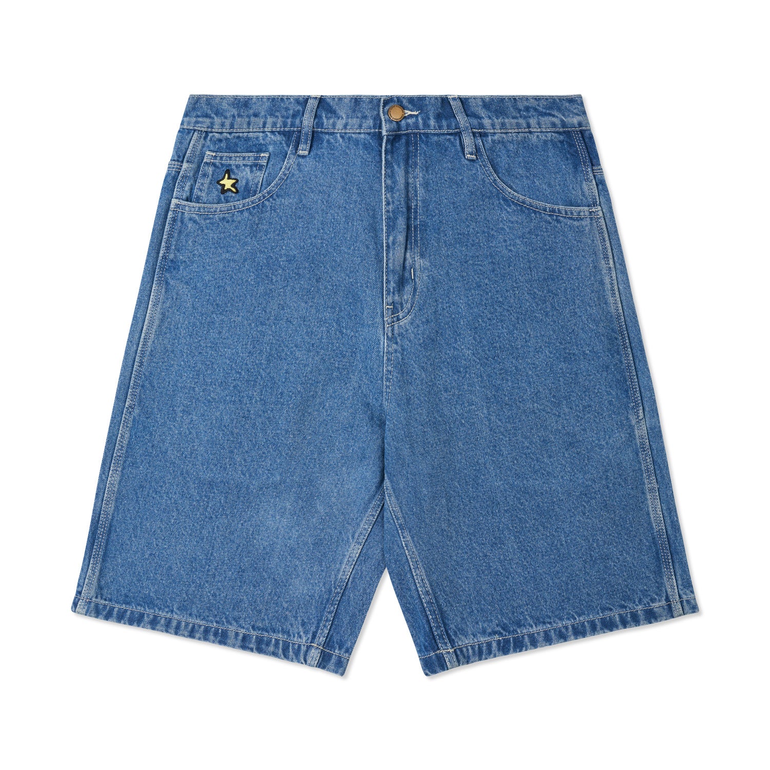 OJCGM Denim Shorts, Washed Blue