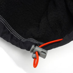 Contrast Alpine Anorak Jacket, Black
