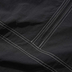 Contrast Alpine Anorak Jacket, Black