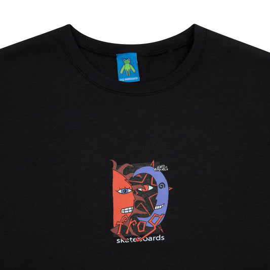 Sun-Star-Moon Crewneck, Black
