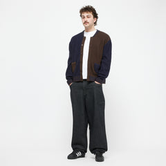 Classic Baggy Denim Pants, Black Washed