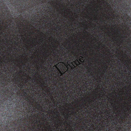 Abstract LS Shirt, Static Black