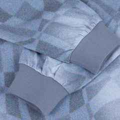 Abstract LS Shirt, Static Blue