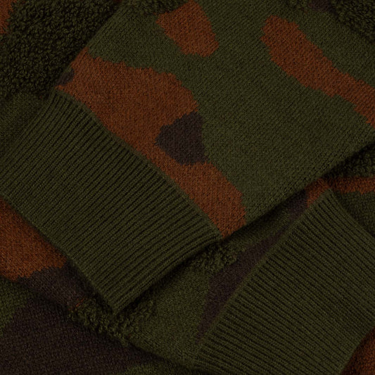 Camo Chenille Knit, Woodland