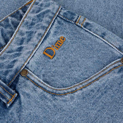 Classic Relaxed Denim Pants, Sandblasted Blue