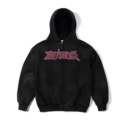 Encounter Zip-Thru Hood, Washed Black