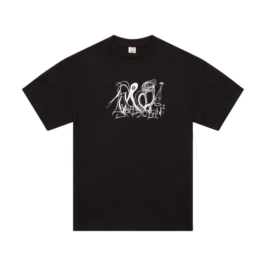 Scribble Daddy Tee, Black