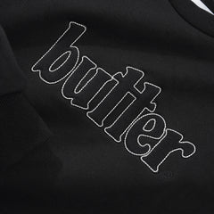 Fleece Crewneck, Black