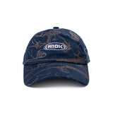 Forager 6 Panel Cap, Navy / Brown