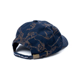 Forager 6 Panel Cap, Navy / Brown