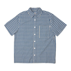 HDL SS BORDER SHIRT, BLUE