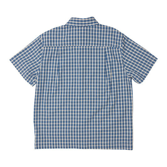 HDL SS BORDER SHIRT, BLUE