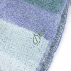 Mohair Skully Beanie, Blue Multi