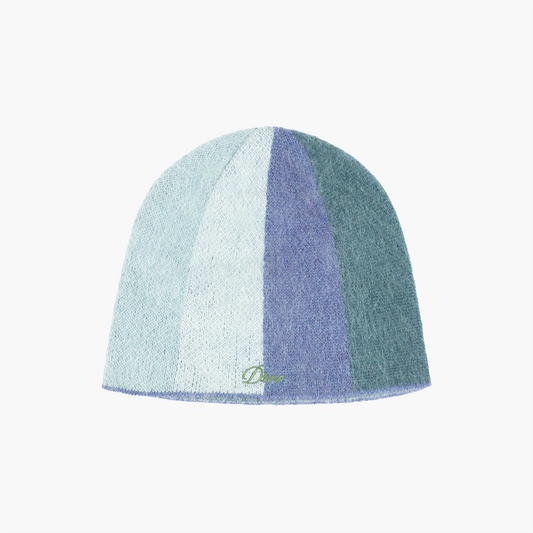Mohair Skully Beanie, Blue Multi