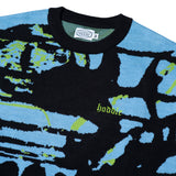 Dungieon Knit Sweater, Blue / Black / Green