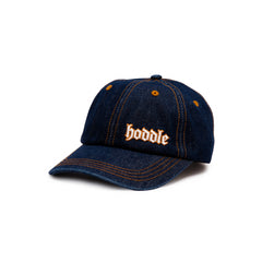 Hoddle Logo Denim Cap, Indigo Denim