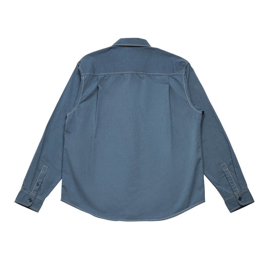 Gully Long Sleeve Shirt, Ink