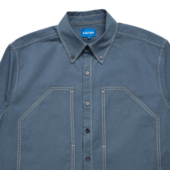 Gully Long Sleeve Shirt, Ink
