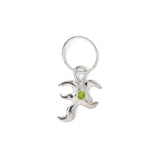 Cell Earring, Green