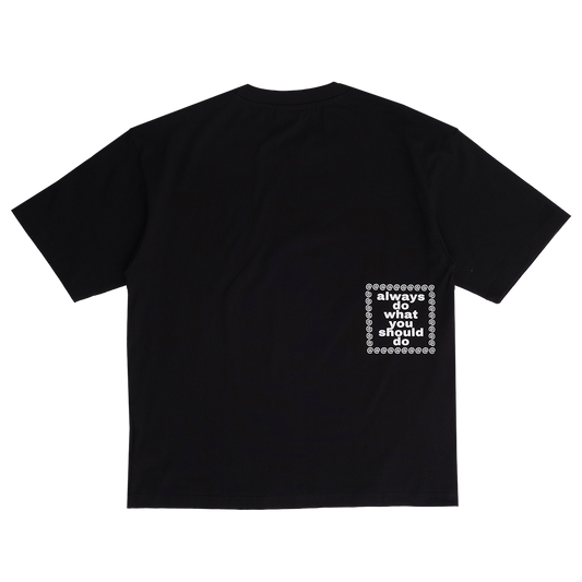 Sketchy @Sun T-Shirt, Black