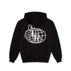 Atlas Monogram Hoodie, Black