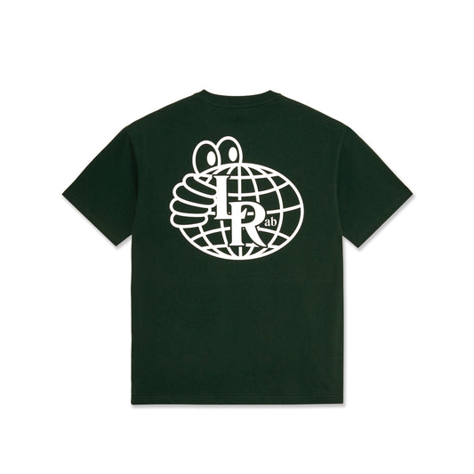 Atlas Monogram Tee, Dark Green