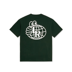 Atlas Monogram Tee, Dark Green