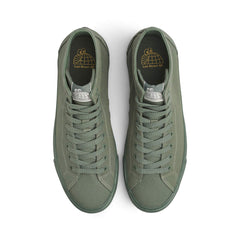 VM003 Hi Canvas Shoe, Full Spray Green