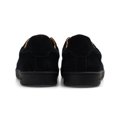 CM001 Lo Shoe Suede, Black / Black