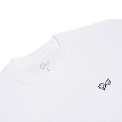Last Resort x Spitfire Swirl Tee, White