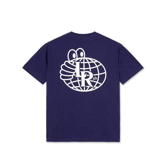 Atlas Monogram Tee, Dress Blue