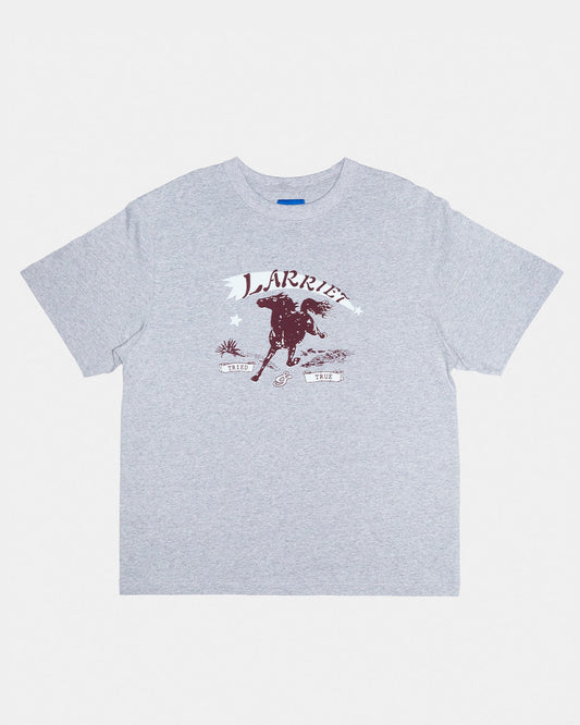 Stallion Tee, Grey Marle