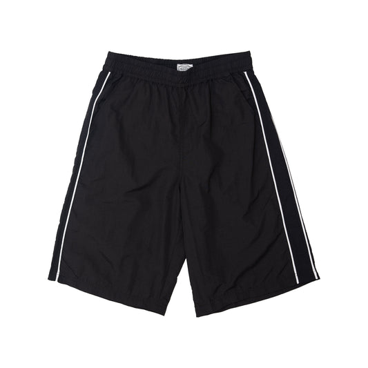 NYLON BERMUDA SHORT, BLACK