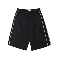 NYLON BERMUDA SHORT, BLACK