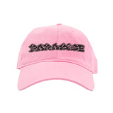 Dystopia Embroidered Dad Hat, Pink