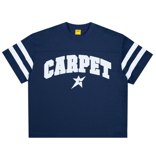 Carpet Football Jersey, Navy Blue