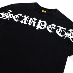 Trampstamp Long Sleeve Tee, Black / White