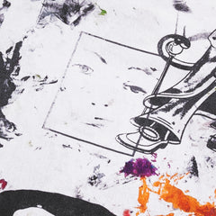 Rag Long Sleeve Tee, Multi / White