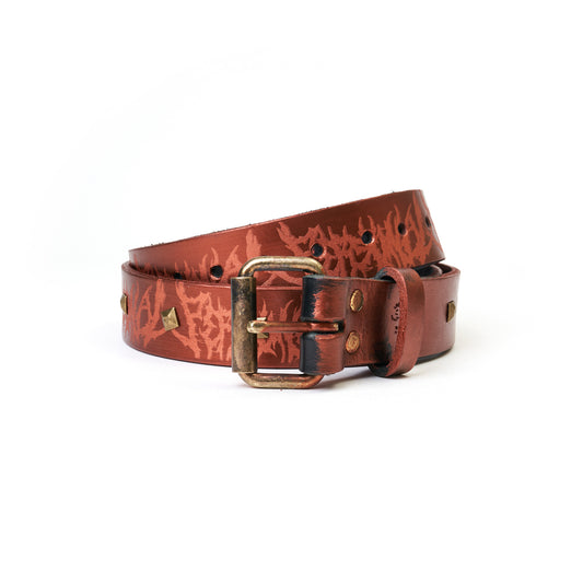 Leather Belt, Bronze