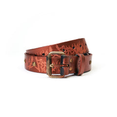 Leather Belt, Bronze
