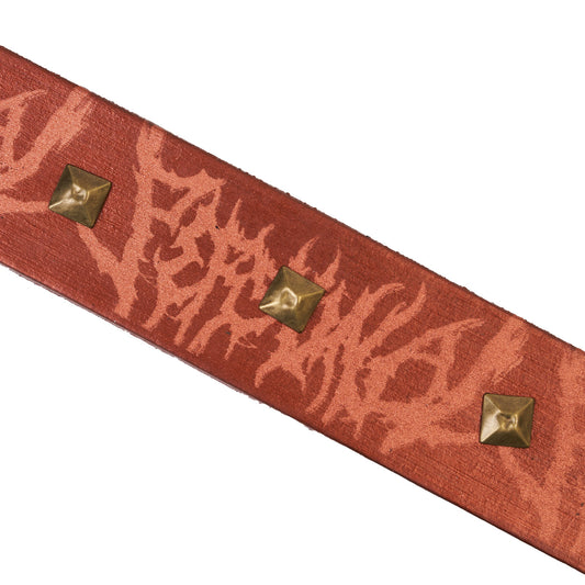 Leather Belt, Bronze