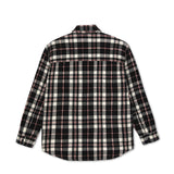 Big Boy Flannel Overshirt, Black / Cloud White / Red