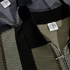 Jacques Polo Shirt Herringbone, Khaki / Green