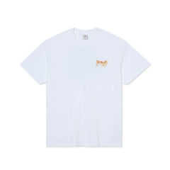 Green Spider Tee, White