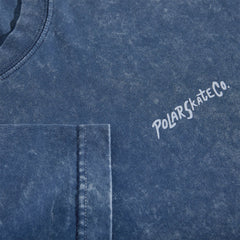 Surf Logo Acid Tee, Dark Blue