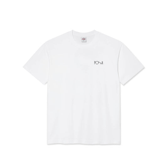 Social Side Tee, White